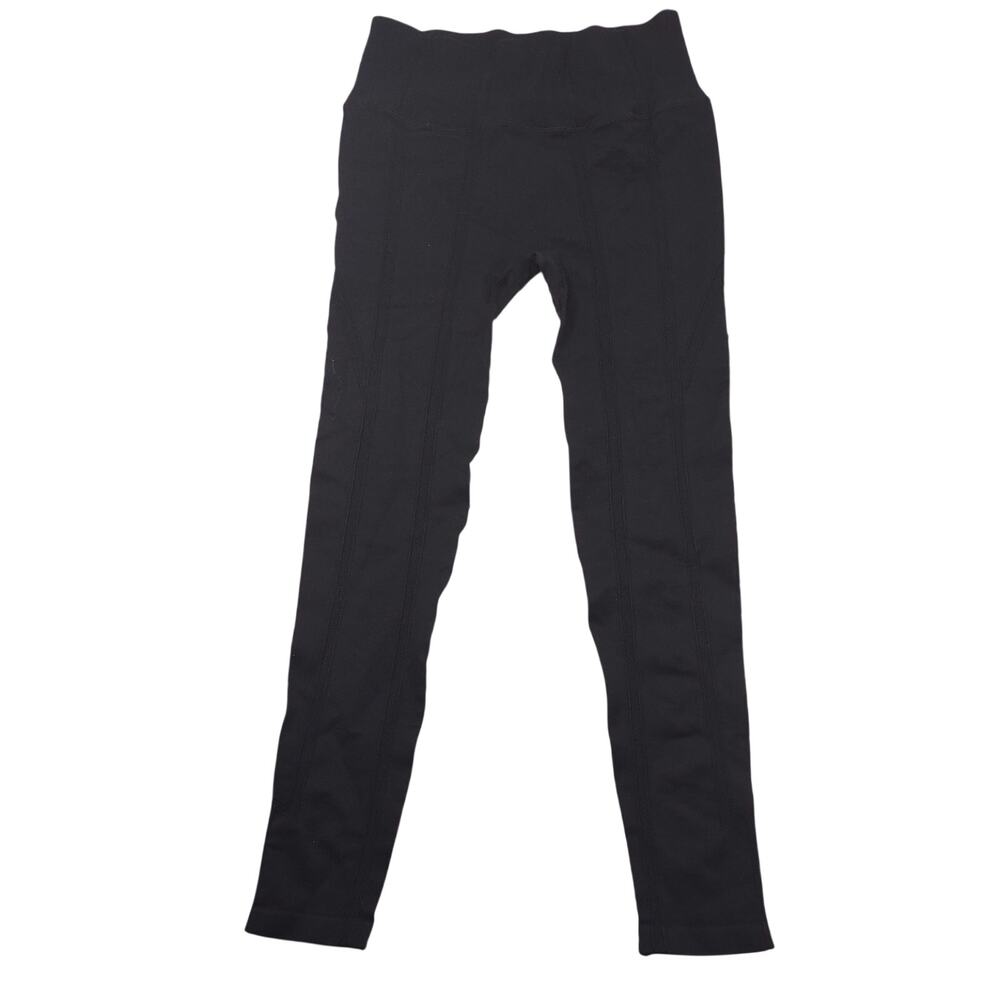 Ghost Flower Earth Leggings, Black, Size S/M